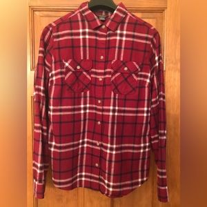 Eddie Bauer cotton flannel shirt